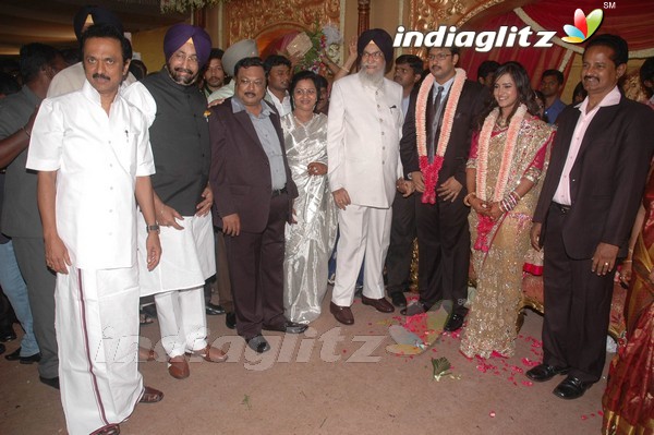 Star Guests @ Dhayanidhi Alagiri Wedding Reception