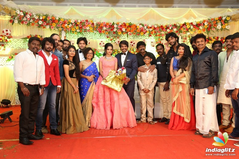 Esakki Kishore - Chandra Roshini Wedding Reception