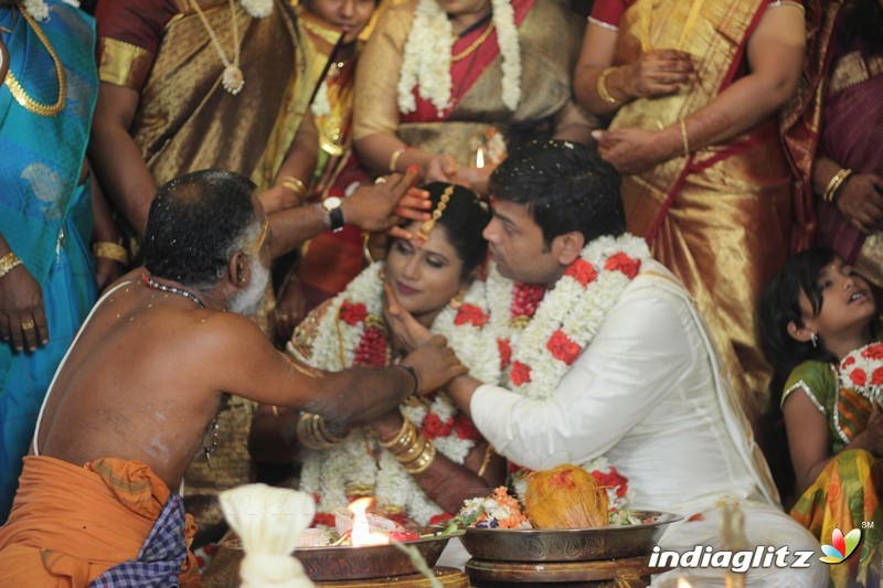 Fefsi Vijayan Master son's wedding reception