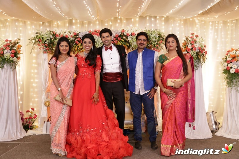 Ganesh Venkatram - Nisha Wedding Reception Stills