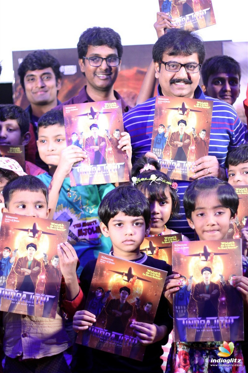 Actor Vivek Launched 'Indrajith' Comic Book