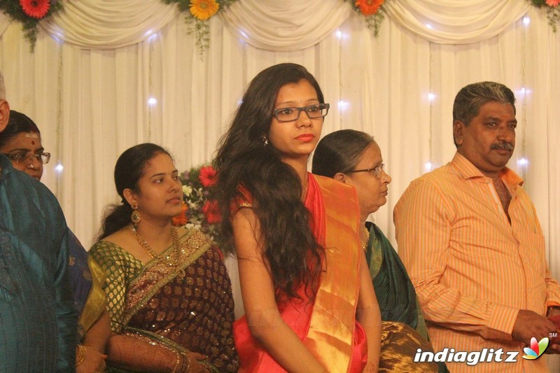 Producer Kalaignanam Grandson Jayakumar Wedding Reception