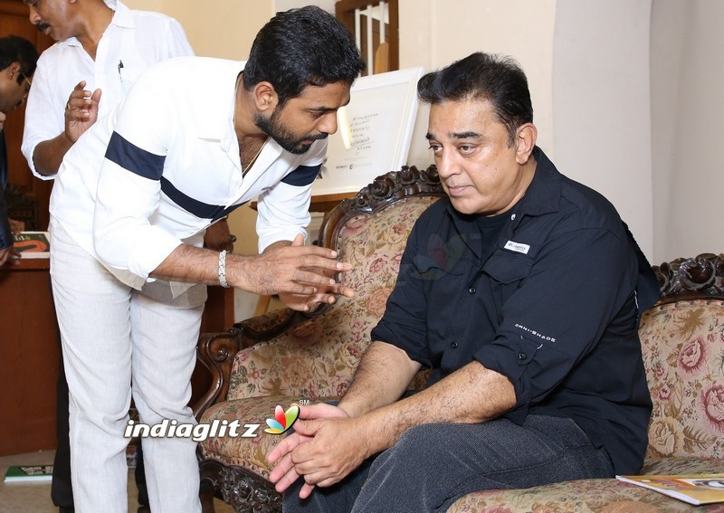 Kamal Haasan Promotes Heirloom Seeds