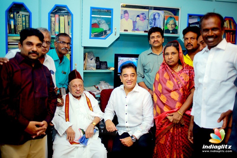 Kamal Haasan at APJ Abdul Kalam House