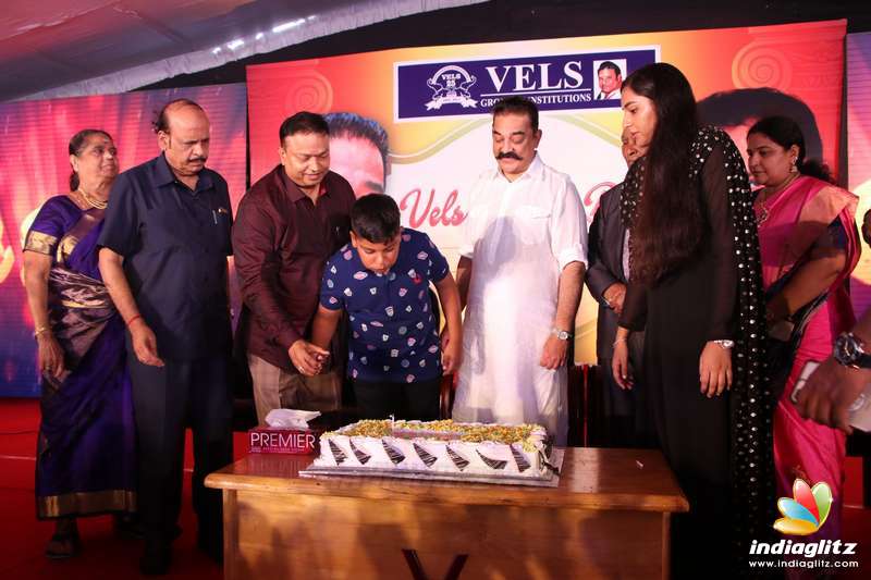 Kamal Haasan at Dr. Isari K Ganesh Birthday Celebration