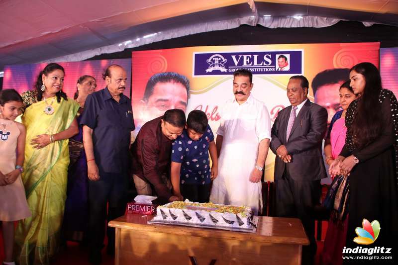 Kamal Haasan at Dr. Isari K Ganesh Birthday Celebration