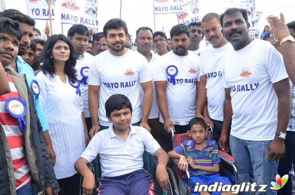Awareness campaign about Muscular Dystrophy by Karthi