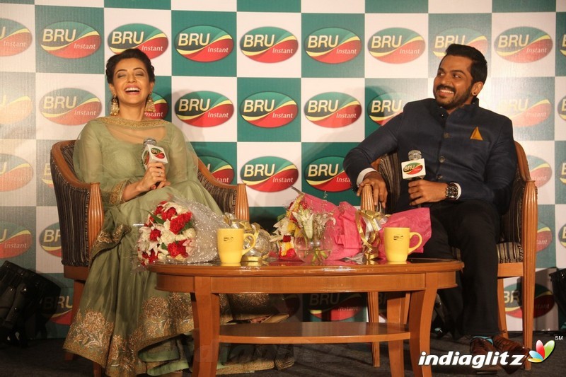 Actor Karthi and Kajal Launches BRU