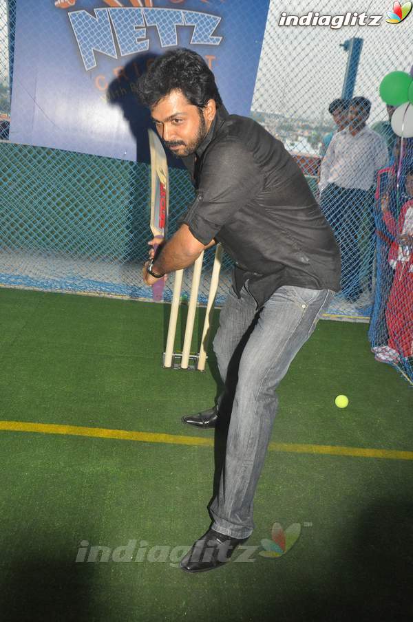Karthi Launches Netz Cricket