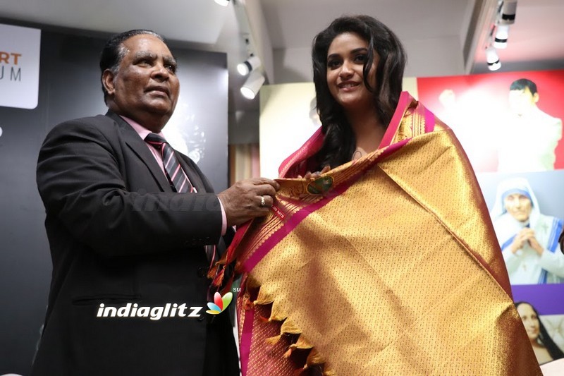 Keerthy Suresh Launch Silicon Live Art Museum