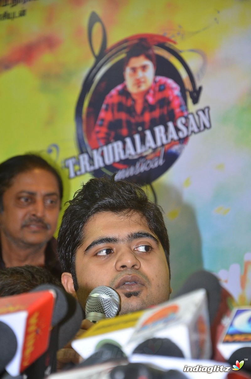 Simbu Brother Kuralarasan Speech at 'Idhu Namma Aalu' Songs Launch