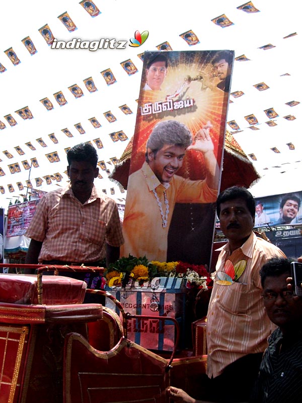 Release Of 'Kuruvi' In Chennai