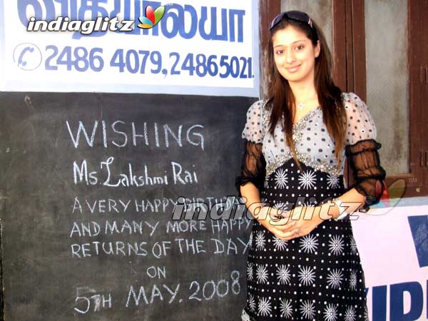 Lakshmi Rai's Birthday Celebration