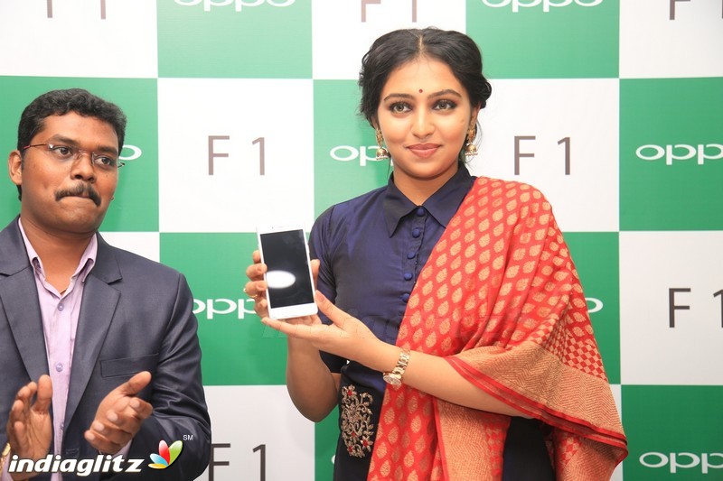Actress Lakshmi Menon Launches Selfie Expert OPPO F1