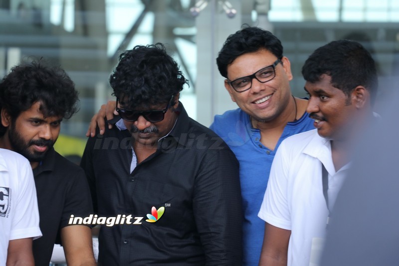 Actor Mime Gopi Flight Trip to Madurai with Underprivileged Kid