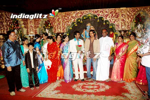 Producer Mohan Natarajan's Daughter Reception