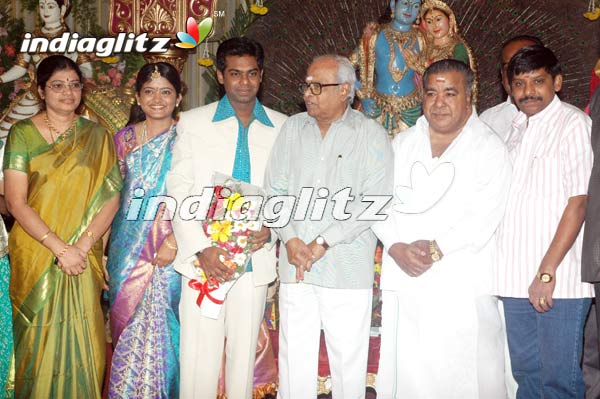 Producer Mohan Natarajan's Daughter Reception