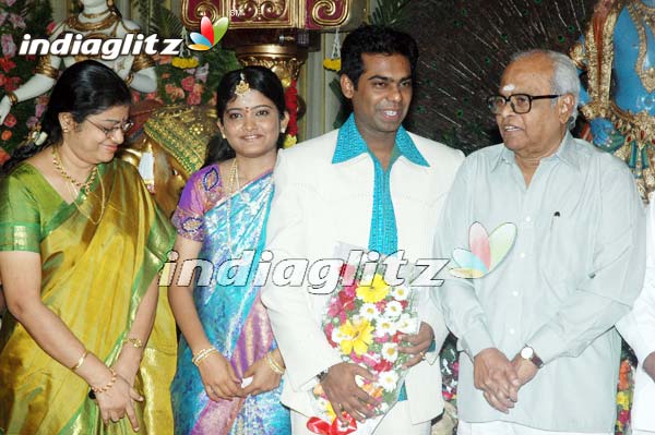 Producer Mohan Natarajan's Daughter Reception