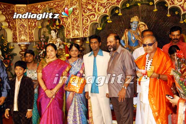 Producer Mohan Natarajan's Daughter Reception