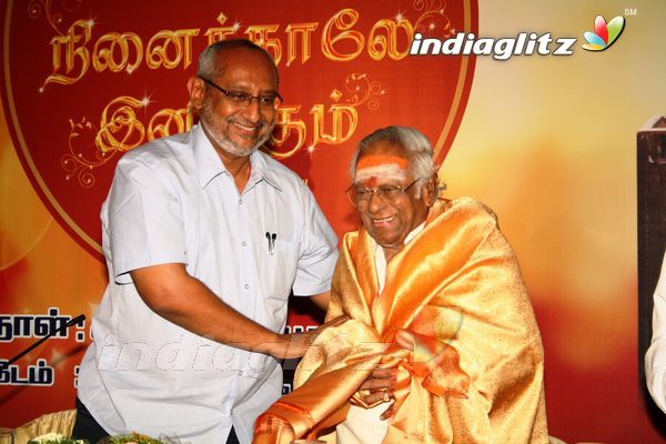MS Viswanathan Meets Press For Ninaithale Inikkum