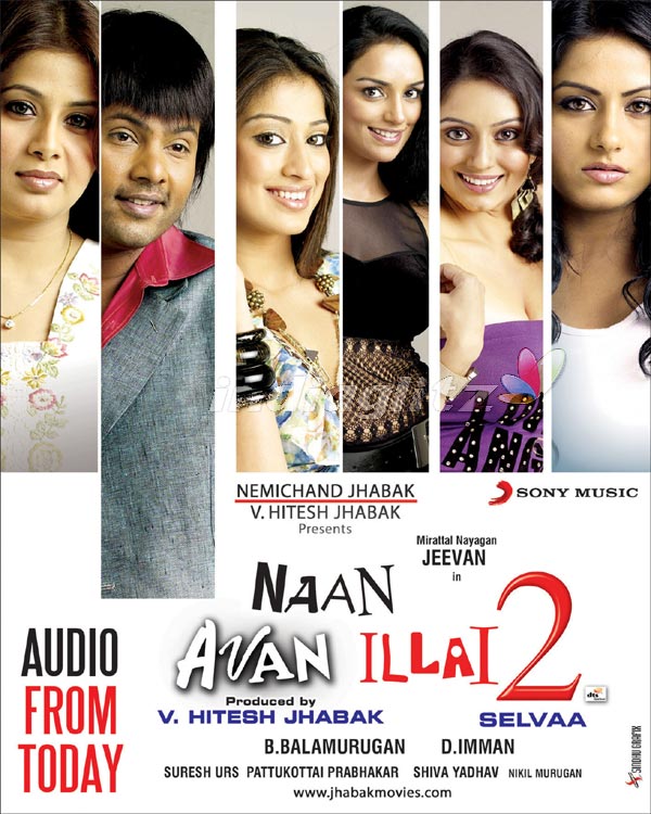 Audio Launch Posters Of `Naan Avan Illai II'
