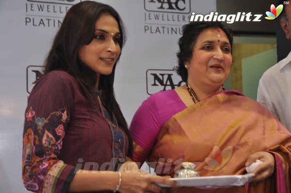 Aishwarya Dhanush & Latha Rajinikanth @ NAC