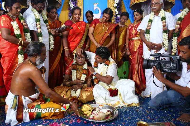 Director Nalan Kumarasamy - Saranya Wedding Reception