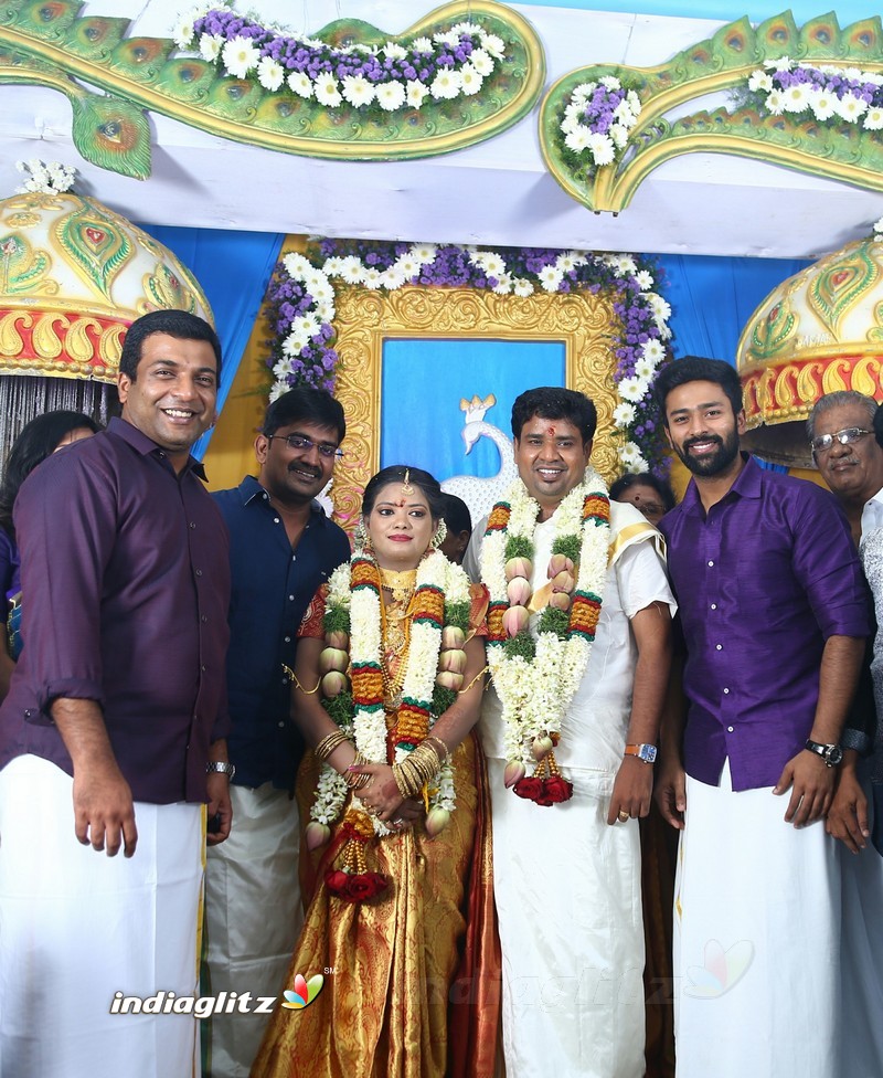 Director Nalan Kumarasamy - Saranya Wedding Reception