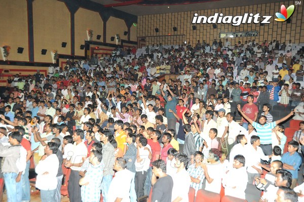 'Deiva Thirumagal' Team Visited Theatres In Hyd