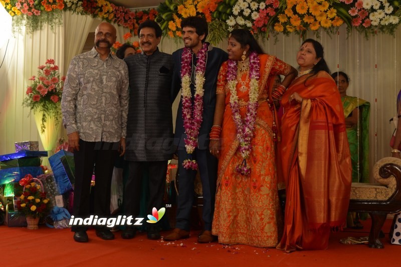 Nizhalgal Ravi Son Wedding Reception