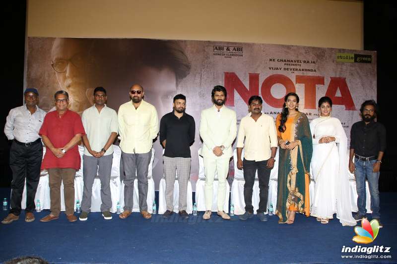 'NOTA' Movie Press Meet
