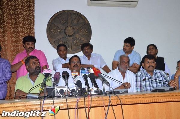 Producers Council press meet on 'Paayum Puli' issue