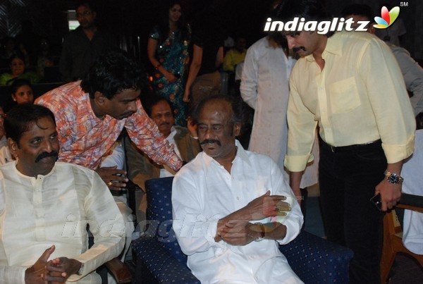Rajini and Kamal watch 'Ponnar Sankar' With CM