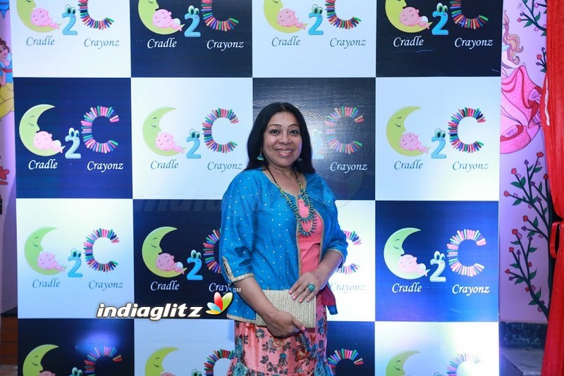 Poornima Bhagyaraj at the launch of Cradle 2 Crayonz