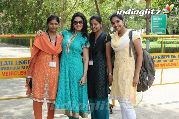 Pooja Graces Panimalar College's Annual Day