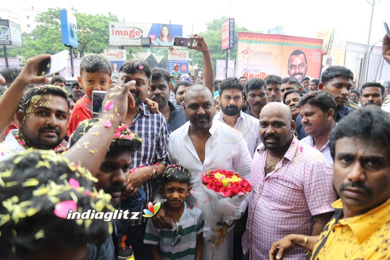 Actor Raghava Lawrence Inaugurated Flamingo Tour & Travels