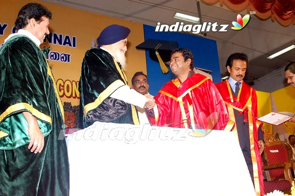 Rahman Awarded Doctorate by Anna University