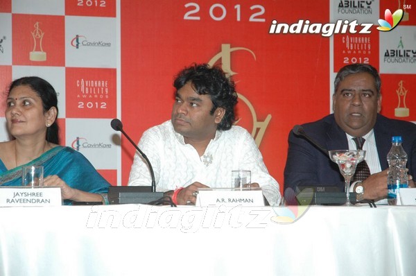 AR Rahman Judges 10th Ability Awards