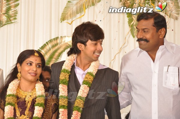 Stars @ Raj TV Family Wedding Reception