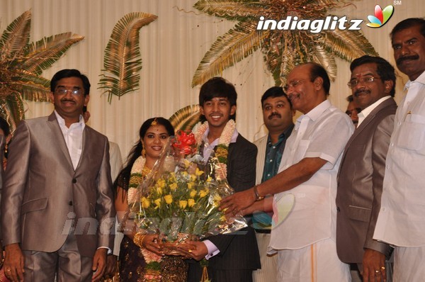 Stars @ Raj TV Family Wedding Reception