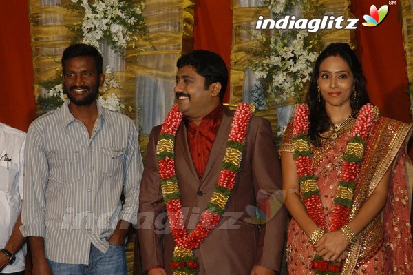 Producer Gnanavel Raja's Wedding Reception