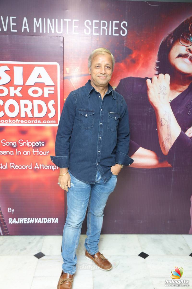 Veena Maestro Rajesh Vaidhya Honoured By Asia Book Of Records