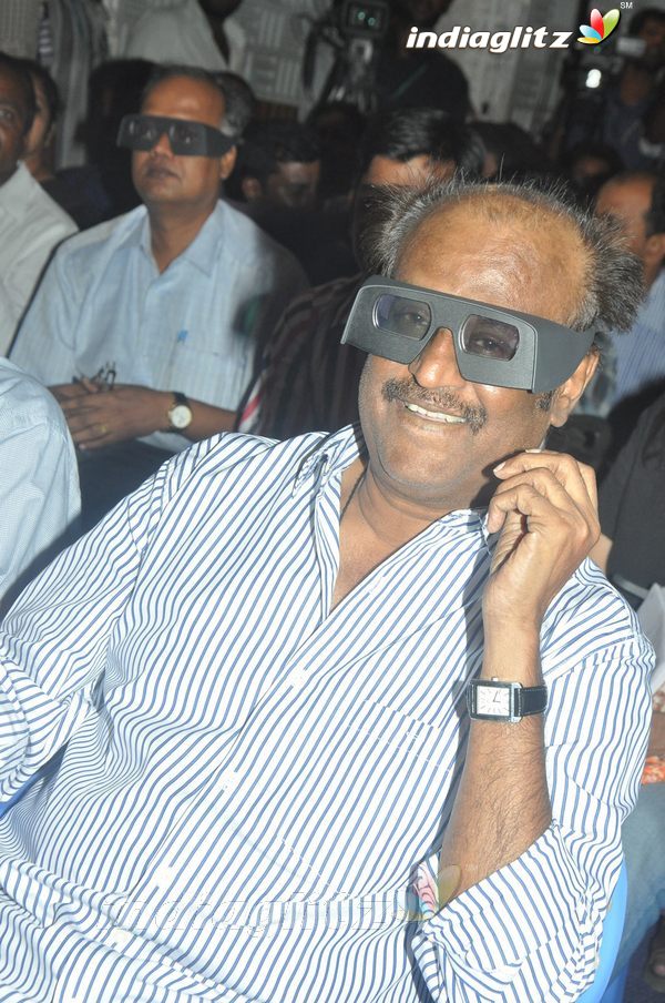 Rajinikanth Releases Sivaji 3D Trailer