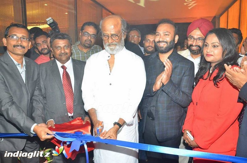 Superstar Rajinikanth Shankar at Lyca's Westminister Hospital inauguration in Nungambakkam
