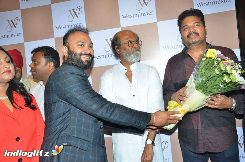 Superstar Rajinikanth Shankar at Lyca's Westminister Hospital inauguration in Nungambakkam