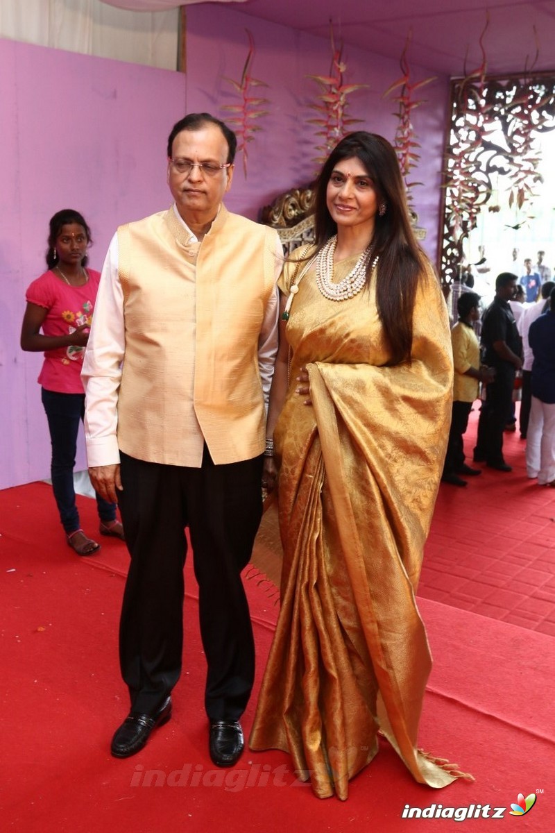 Radhika Sarathkumar daughter Rayane - Mithun Wedding Ceremony photos