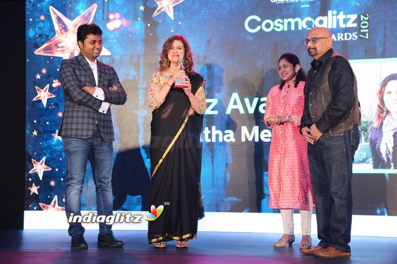 Rohini at 3rd edition of Cosmoglitz Awards 2017