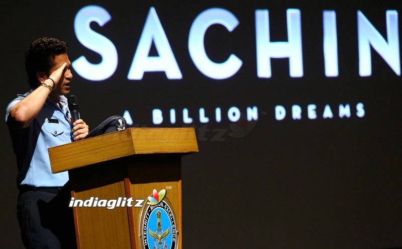 Special Screening of 'Sachin A Billion Dreams' Held For Indian Armed Forces