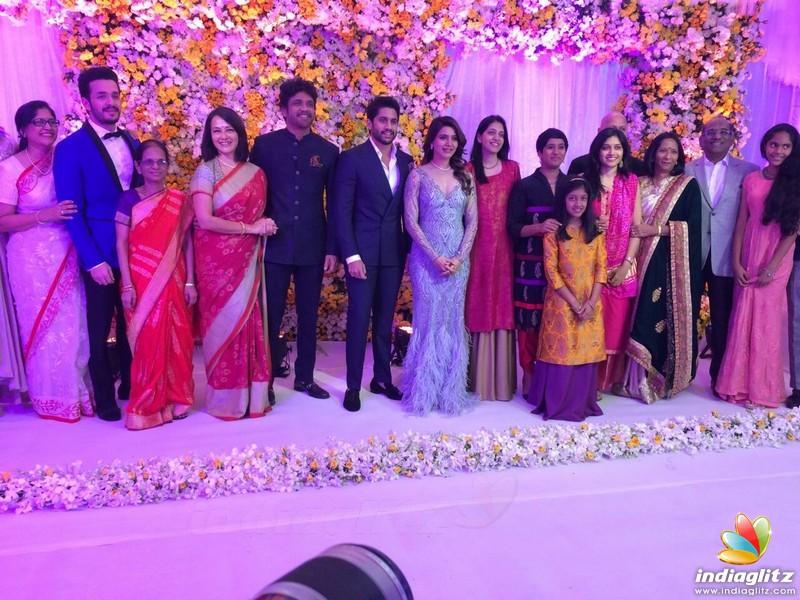 Naga Chaitanya - Samantha Wedding Reception