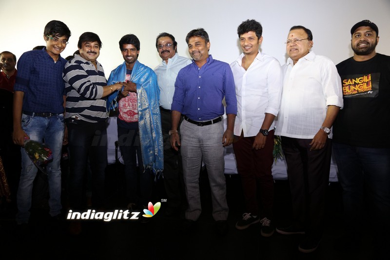 'Sangili Bungili Kadhava Thorae' Success Celebration at Kamala Cinemas